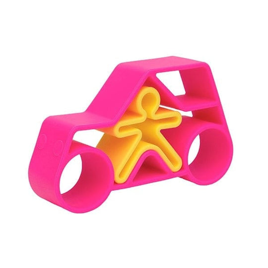Dena Silicone Car: Neon Pink
