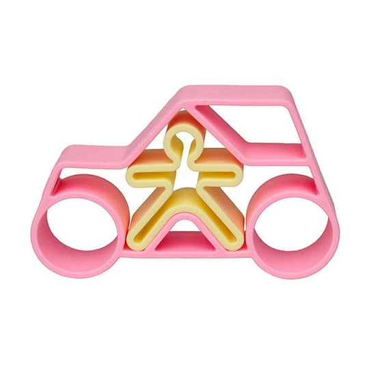 Dena Silicone Car: Pastel Pink