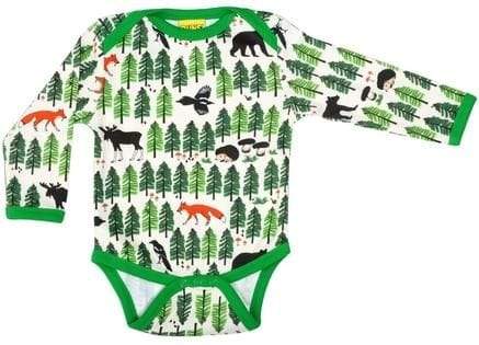 Long Sleeve BodySuit: Forest Life Clothing  at Biddle and Bop