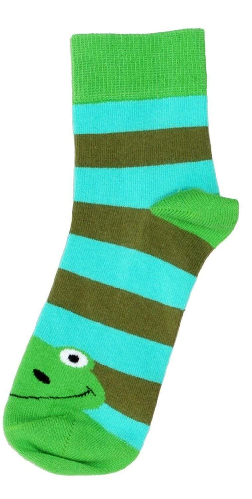 Organic Cotton Ankle Socks: Frog Green Clothing  at Biddle and Bop