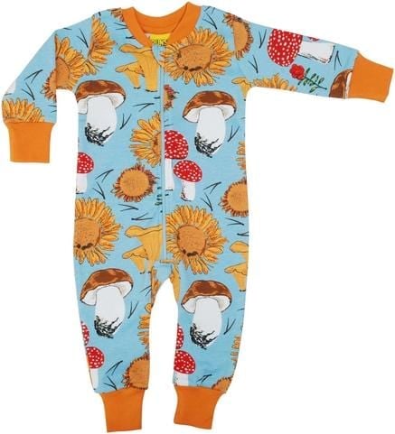 Zip Suit: Sunflower Blue