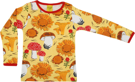 Long Sleeve Top: Sunflower Yellow