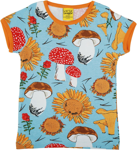 Short Sleeve Top: Sunflower Blue