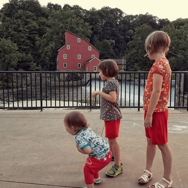 Organic Cotton Short Pants, Caribbean Sea Clothing  at Biddle and Bop