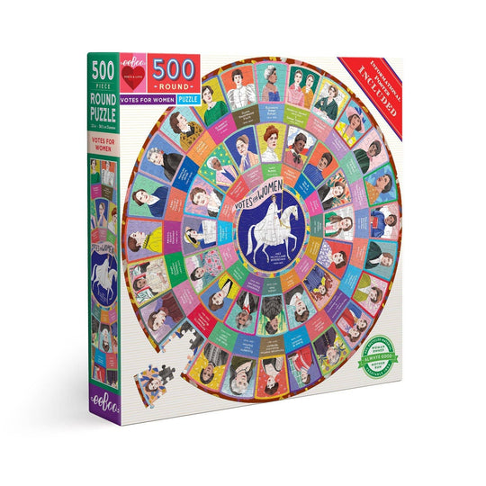 Votes for Women 500 Piece Round Puzzle