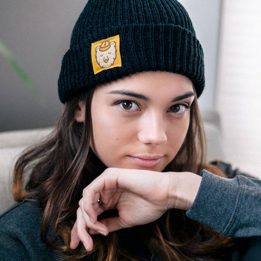 Beanie - Ranger Bear: Black