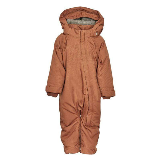 Forrest Toddler Snowsuit: Leather Brown