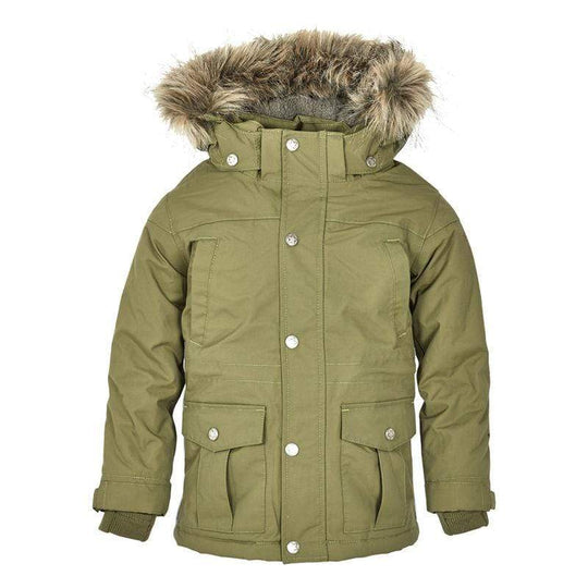Waterproof Winter Jacket: Olive