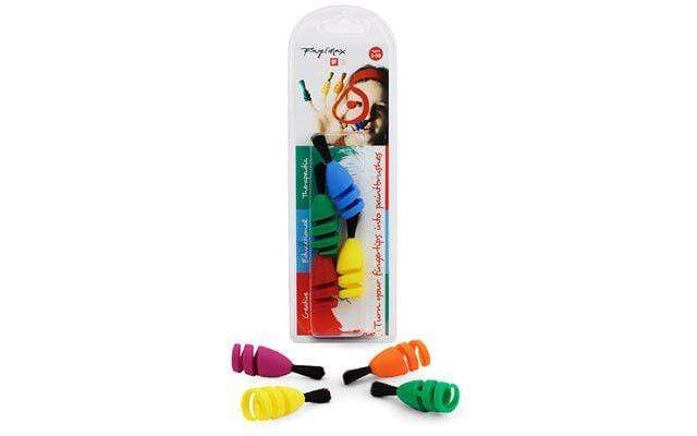 FingerMax 4-Brush Pack Creative Play  at Biddle and Bop