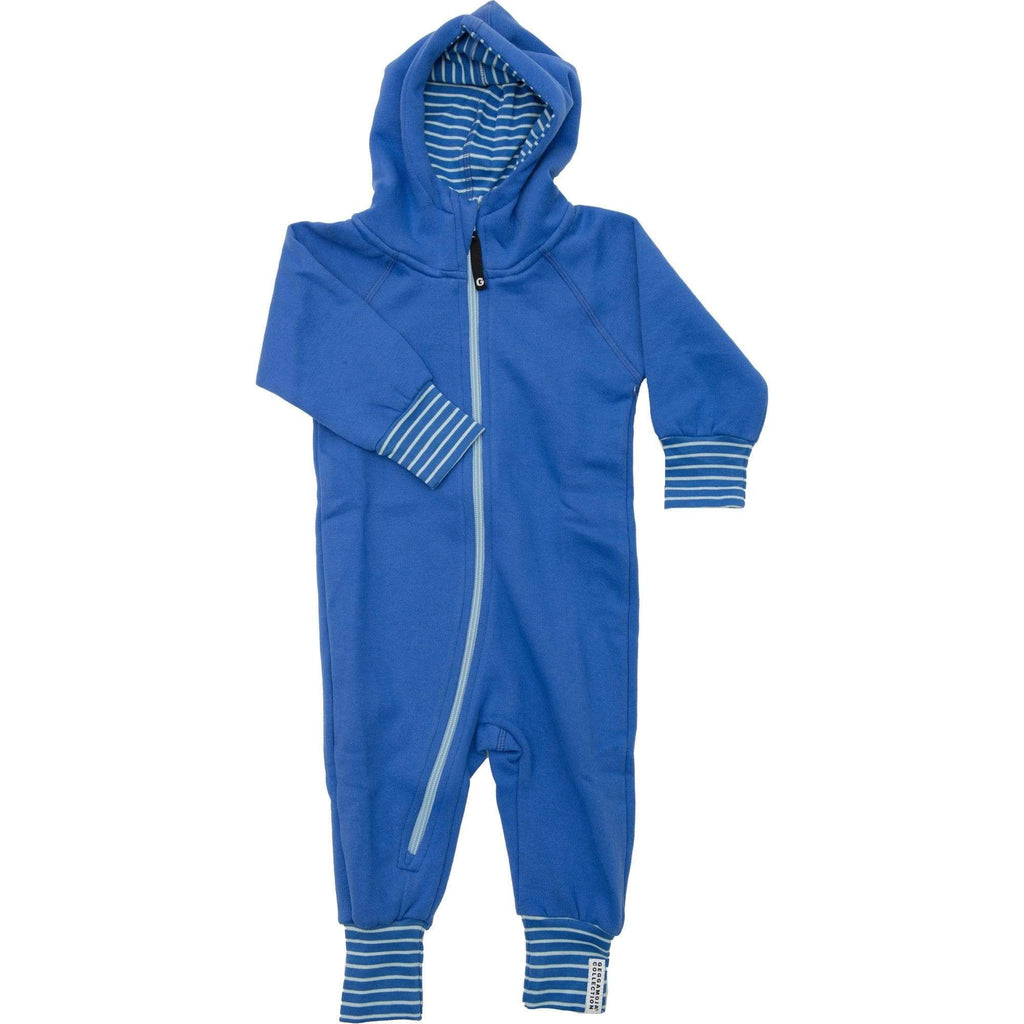 Jumpsuit: Blue Clothing  at Biddle and Bop