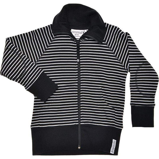 Zipsweater Classic: Black/White