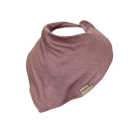 LightWool Baby Scarf: Mauve