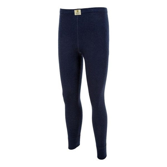 DesignWool Junior Long Johns: Marine Navy