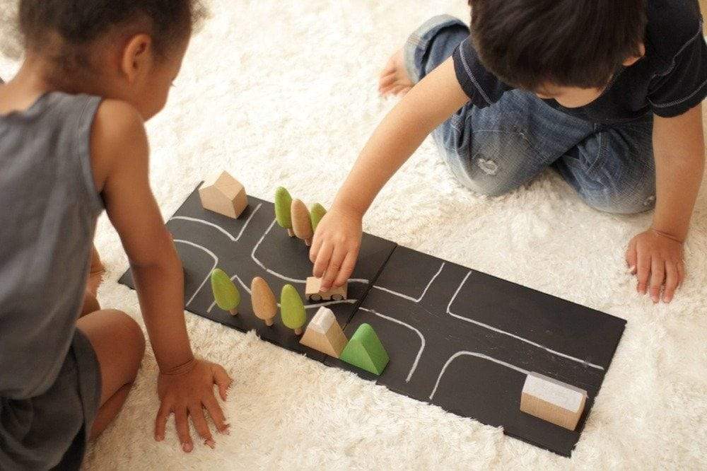 Machi - Chalkboard Play Tiny Town Play  at Biddle and Bop