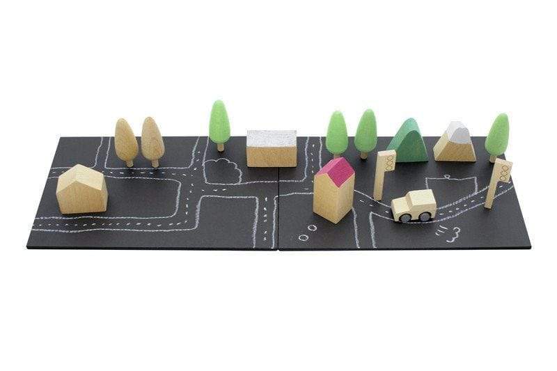 Machi - Chalkboard Play Tiny Town Play  at Biddle and Bop