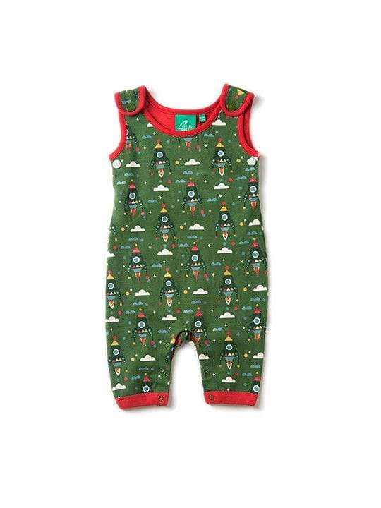 Rocket to the Stars Dungarees Clothing  at Biddle and Bop