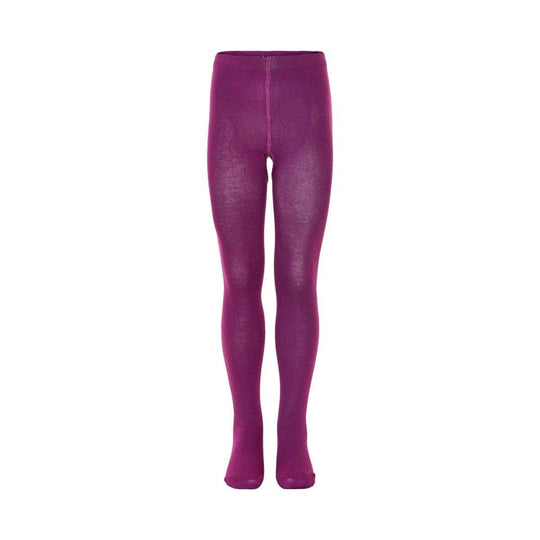 Cotton Tights:  Red Purple