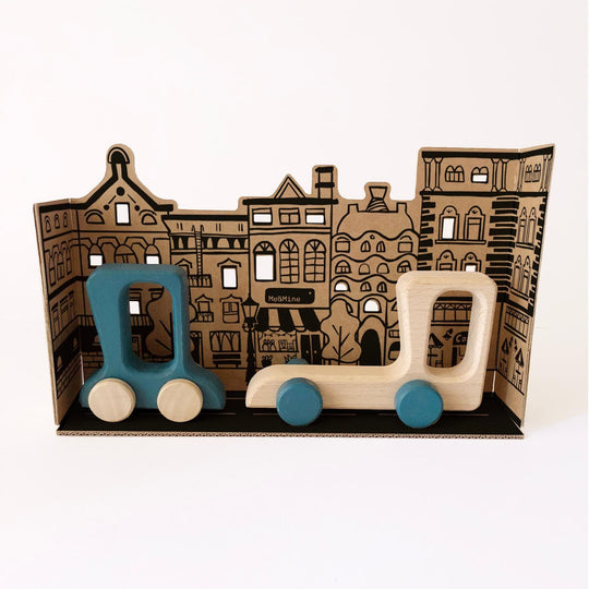 Road Stories - Car + Truck: Blue