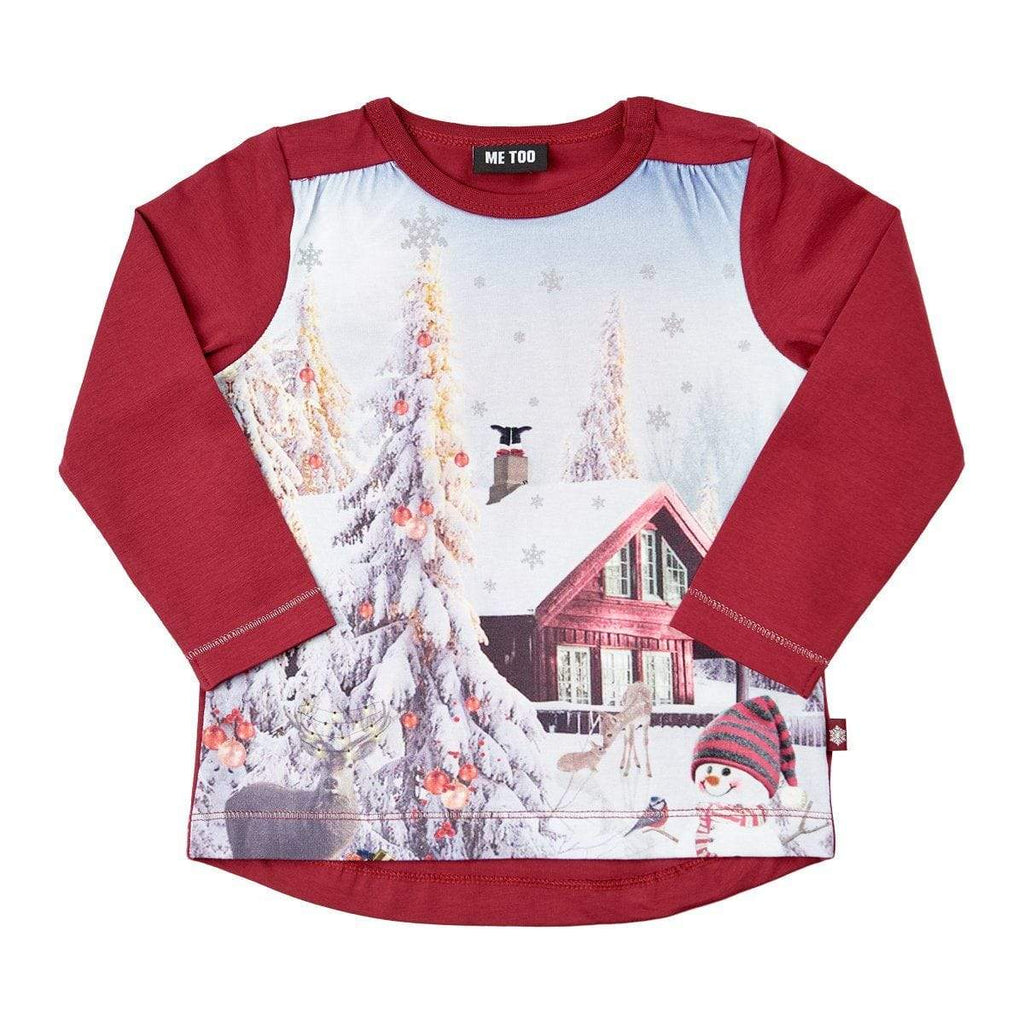 Winter Wonderland Blouse Tshirt   at Biddle and Bop