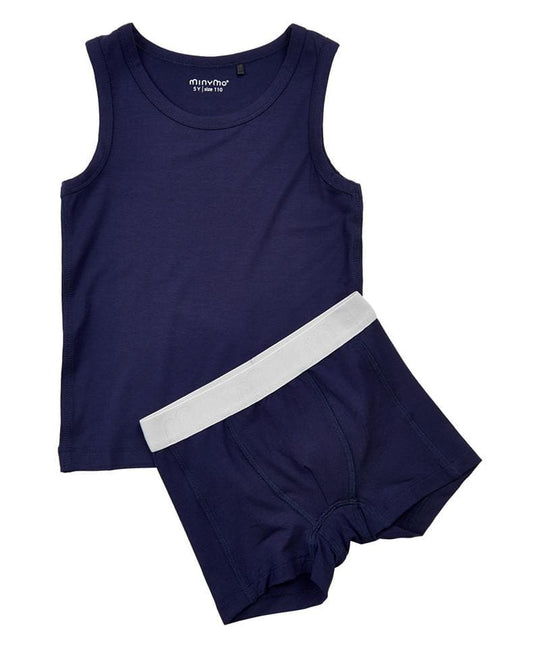 Bamboo Underwear Set: Dark Navy