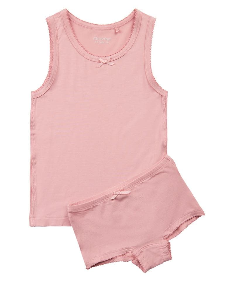 Bamboo Underwear Set: Misty Rose Clothing  at Biddle and Bop