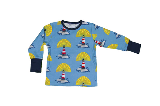 Long Sleeve Top: Lighthouse