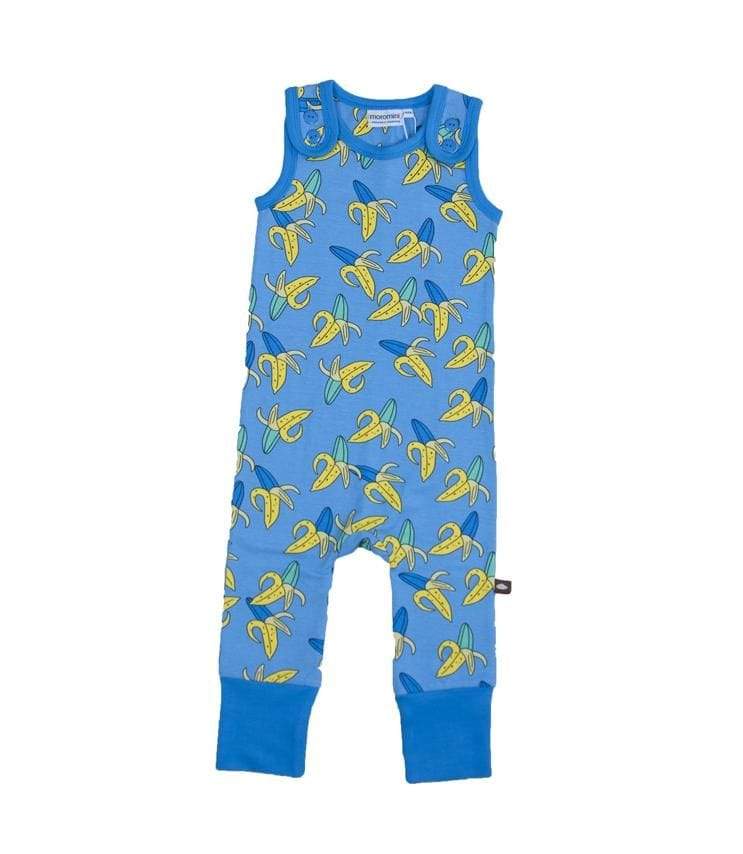 Baby Playsuit Dungarees: Crazy Banana Clothing  at Biddle and Bop