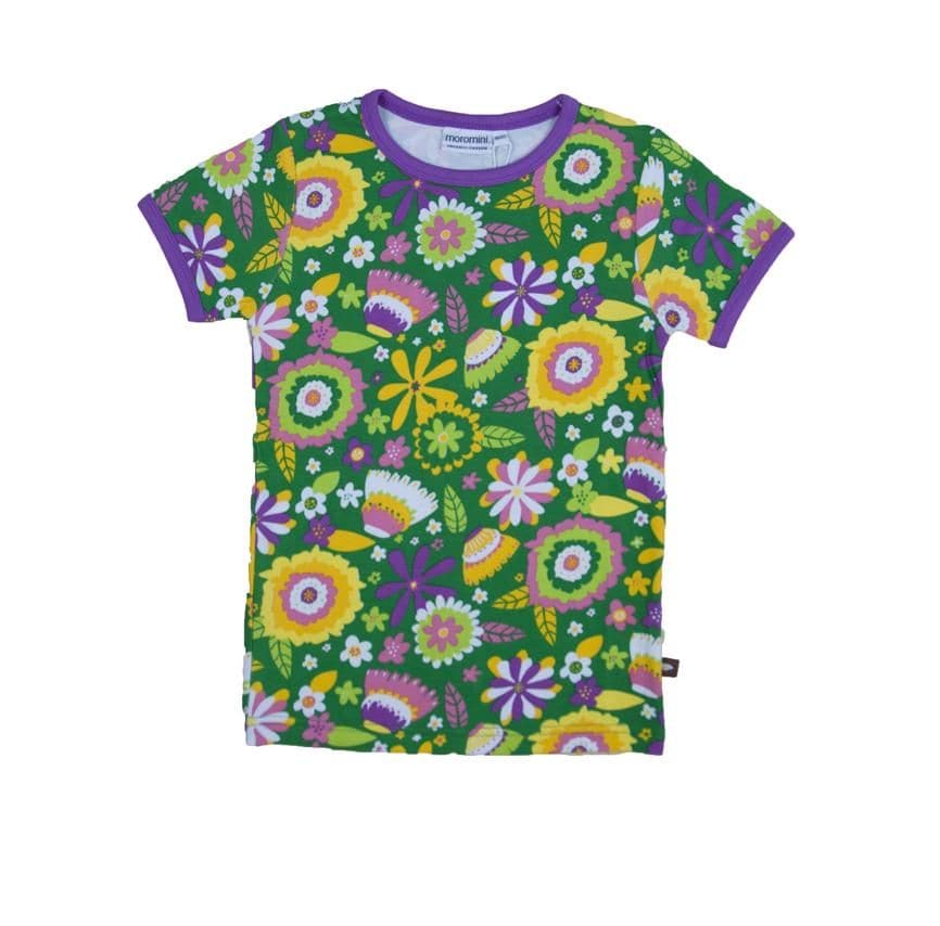 Short Sleeve Tee: Flower Garden Clothing  at Biddle and Bop