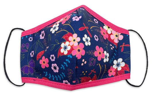 Reusable Face Mask Midnight Floral
