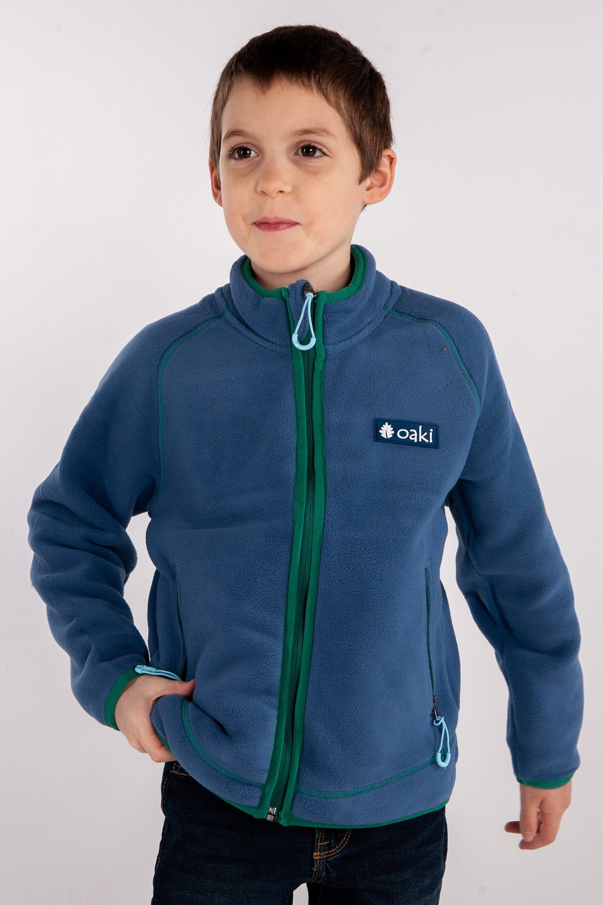 Polartec® 200 Series Fleece Jacket: Dark Navy – Biddle and Bop