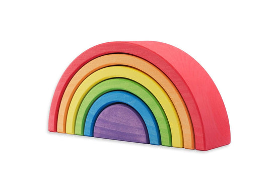 Ocamora Rainbow Stacker: 6 Piece Red