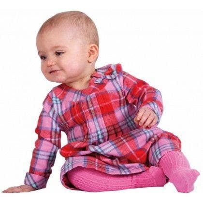 Tartan Check Baby Dress Set Clothing  at Biddle and Bop