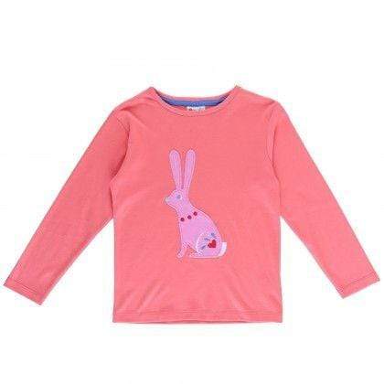 Bunny Applique Top Clothing  at Biddle and Bop