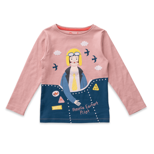 Trailblazer Tee: Amelia Earhart