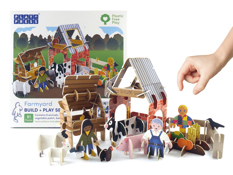 Farmyard Eco Friendly Playset Biddle and Bop