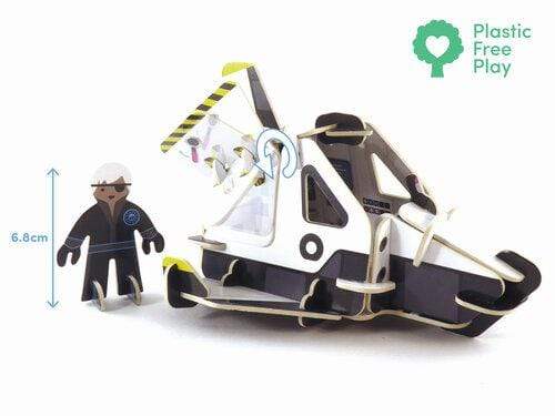 Spaceship and Space Ranger Eco Friendly Playset