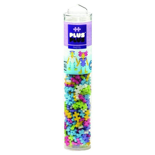 PlusPlus Tube: 240 Piece Pastel