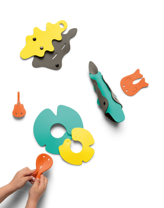 Bath Building Set: Crocodile River