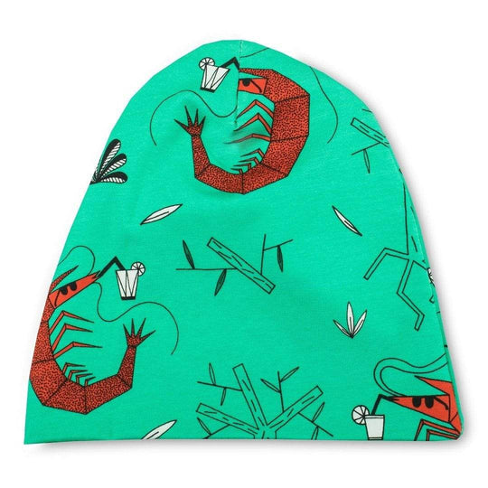 Organic Beanie Hat: Shrimp Cocktail
