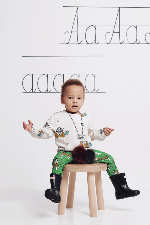 Organic Leggings: Enchanted Forest Clothing  at Biddle and Bop