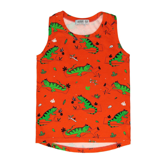 Ignacio Iguana Organic Tank Top