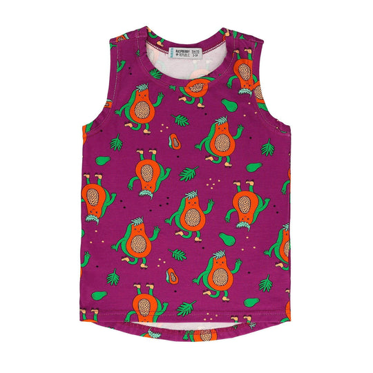 Papaya Power Organic Tank Top