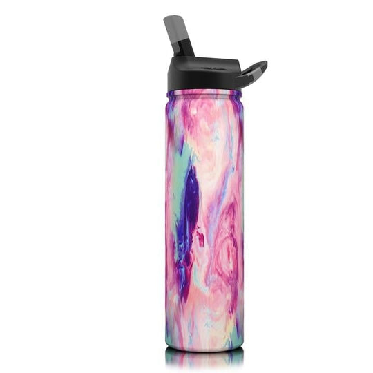 SIC Stainless Water Bottle: 27oz in Cotton Candy