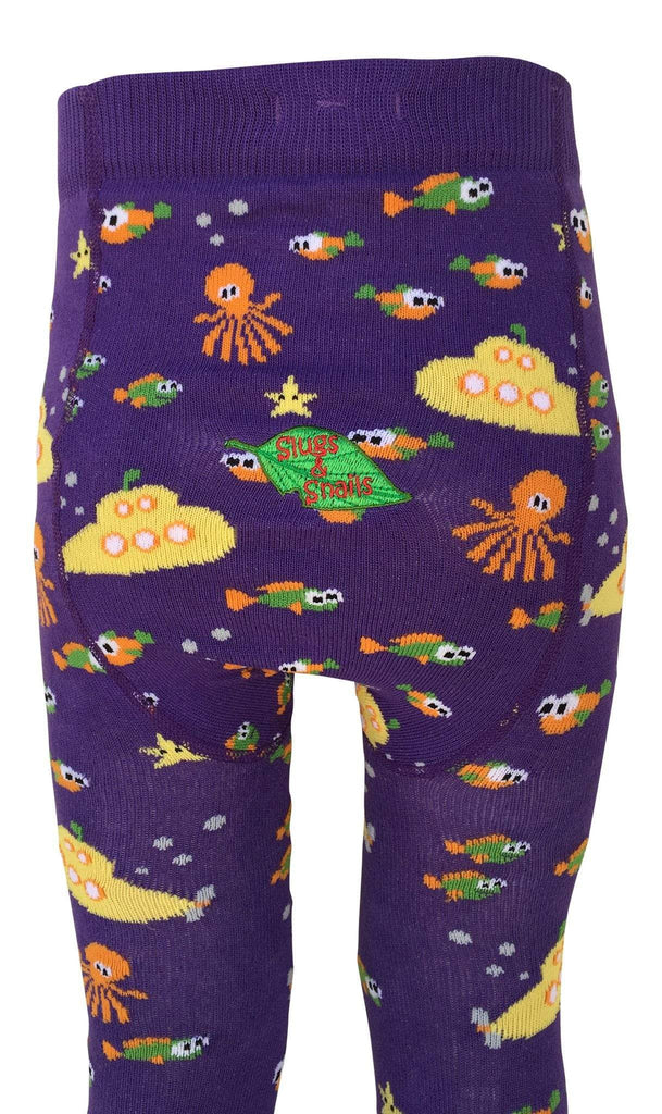 Slugs and Snails Tights: Sub Tights  at Biddle and Bop