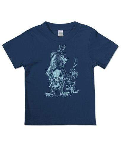 Listen to the Music Kids Organic Cotton Shirt Clothing  at Biddle and Bop
