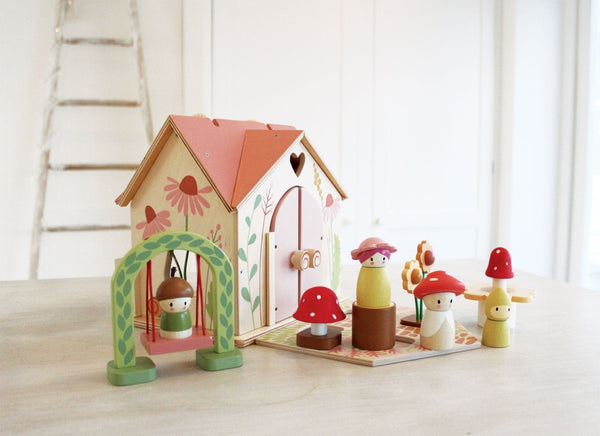 Rosewood dollhouse top