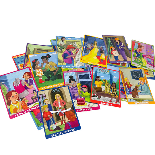 Upbounders® Mommy's Shadow Flashcards - 26 Inspiring Careers