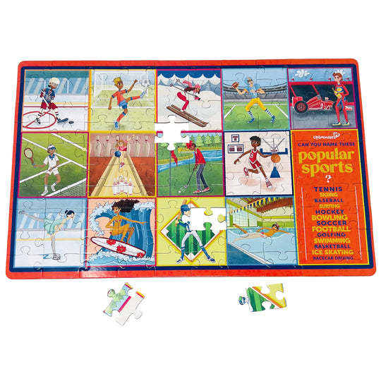 Upbounders® Popular Sports - 100 Piece Kids' Puzzle