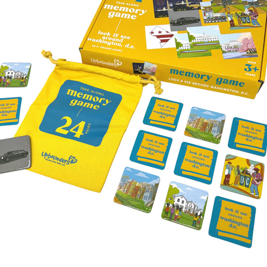 Upbounders® Look & See Around Washington, DC - Memory Game