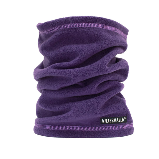 Fleece Tube Scarf: Plum